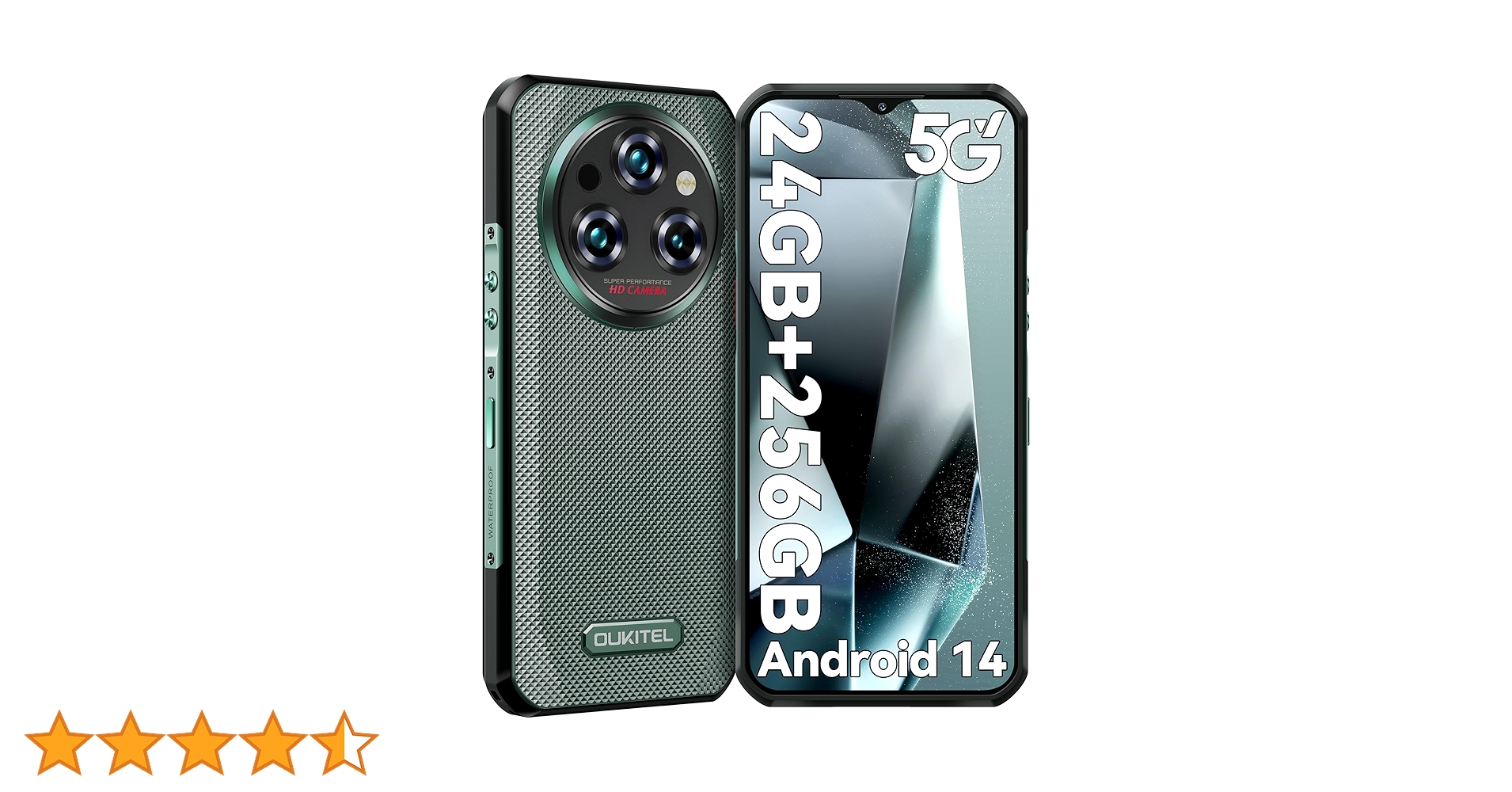 Amazon | OUKITEL WP35 5G SIMフリー スマホ 本体 11000mAhの大